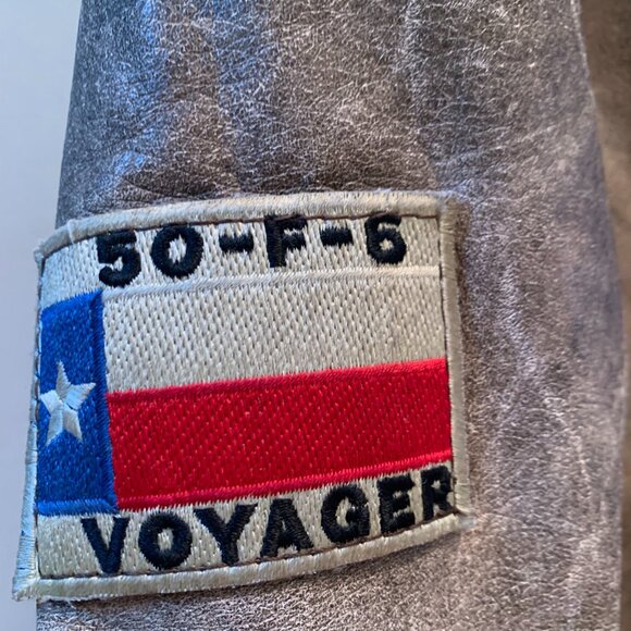 Flight Club bomber leather Jacket - Picture 4 of 16